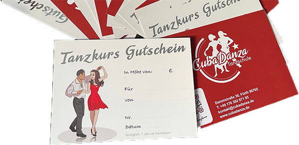 Tanzkurs Gutschein