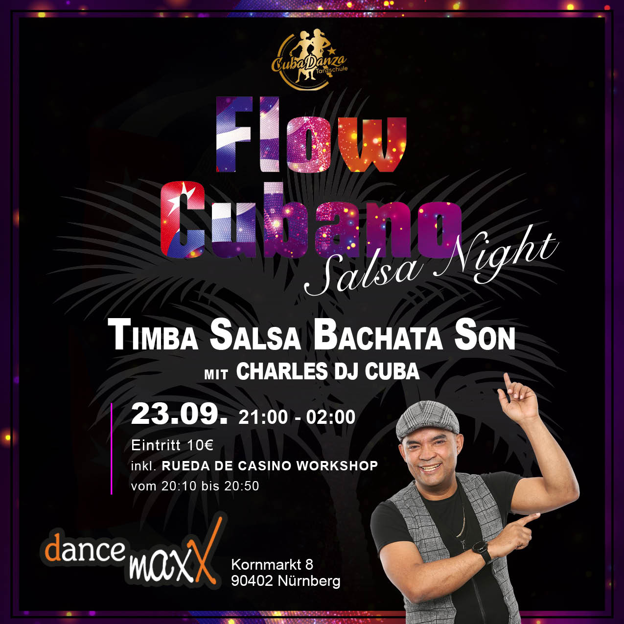 Flow Cubano Timba Party - Rueda Workshop - Dance Maxx