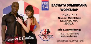 Bachata Dominicana Workshop