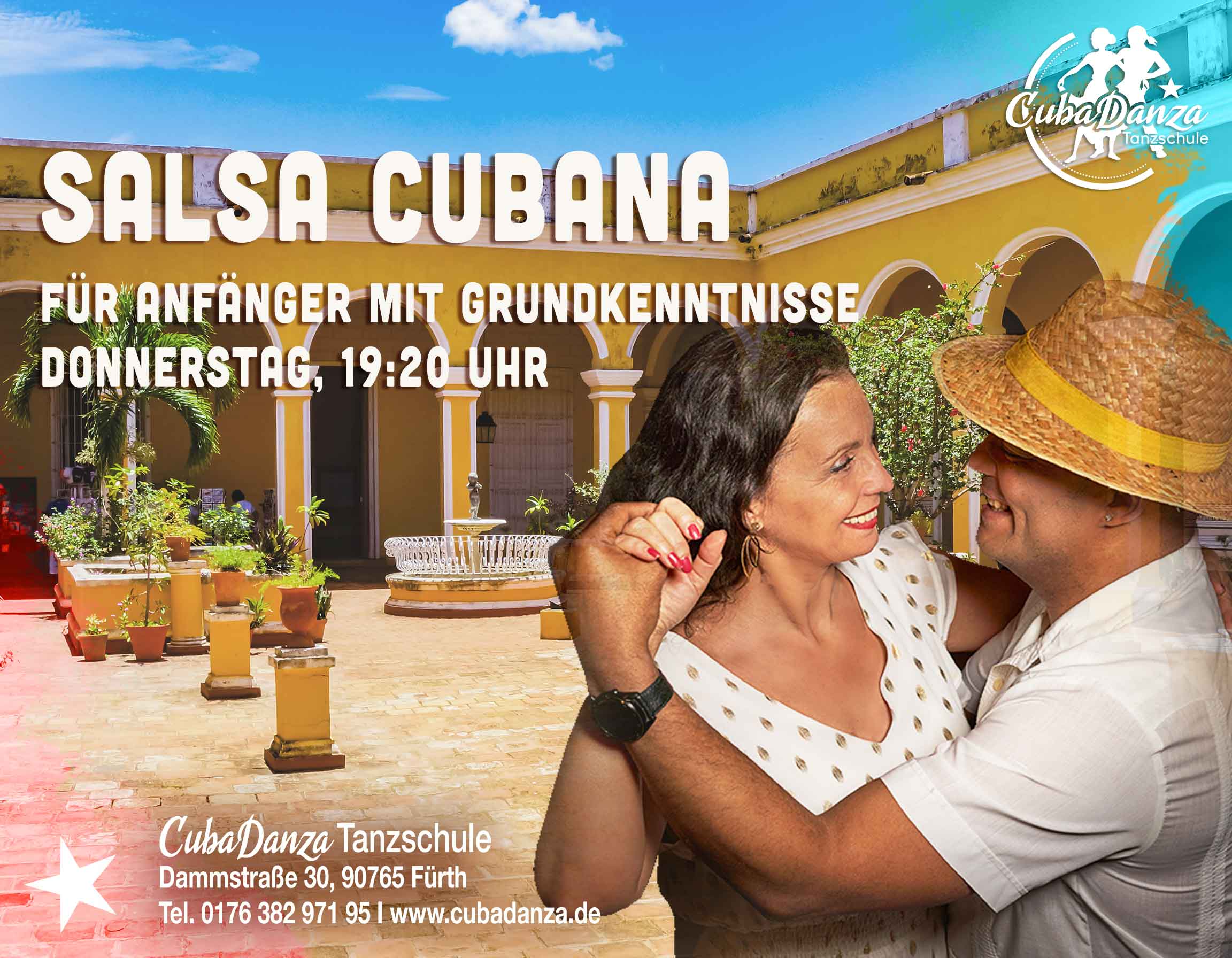 Salsa Cubana Tanzkurs für Anfänger mit Grundkenntnisse