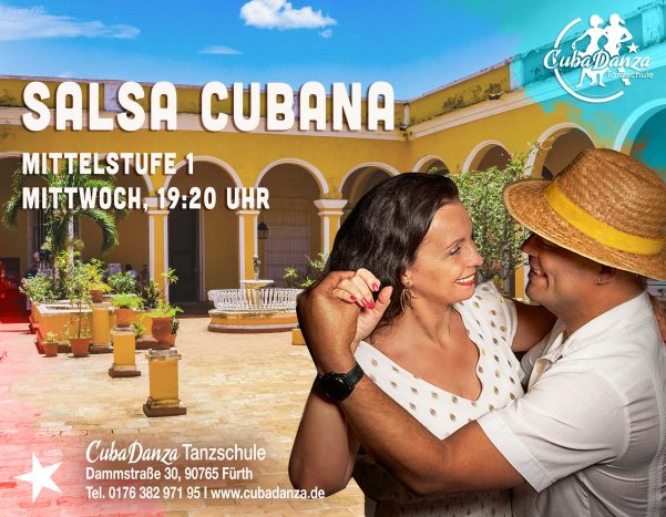 Tanzkurs Salsa Cubana Mittelstufe 1