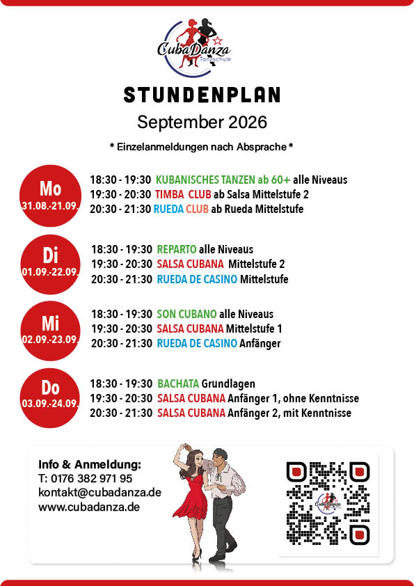 Stundenplan 09.2026