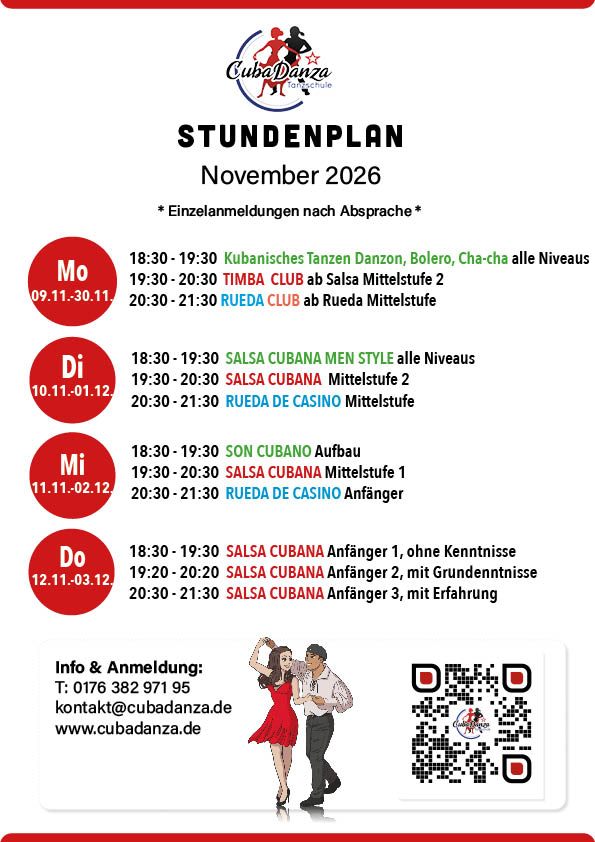 Stundenplan 11.2026